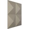 Ekena Millwork 11 7/8in. W x 11 7/8in. H Tirana EnduraWall Decorative 3D Wall Panel Covers 0.98 Sq. Ft. WP12X12TICSV - alternate 2